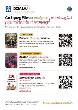 Podgląd ulotki jednostronnej